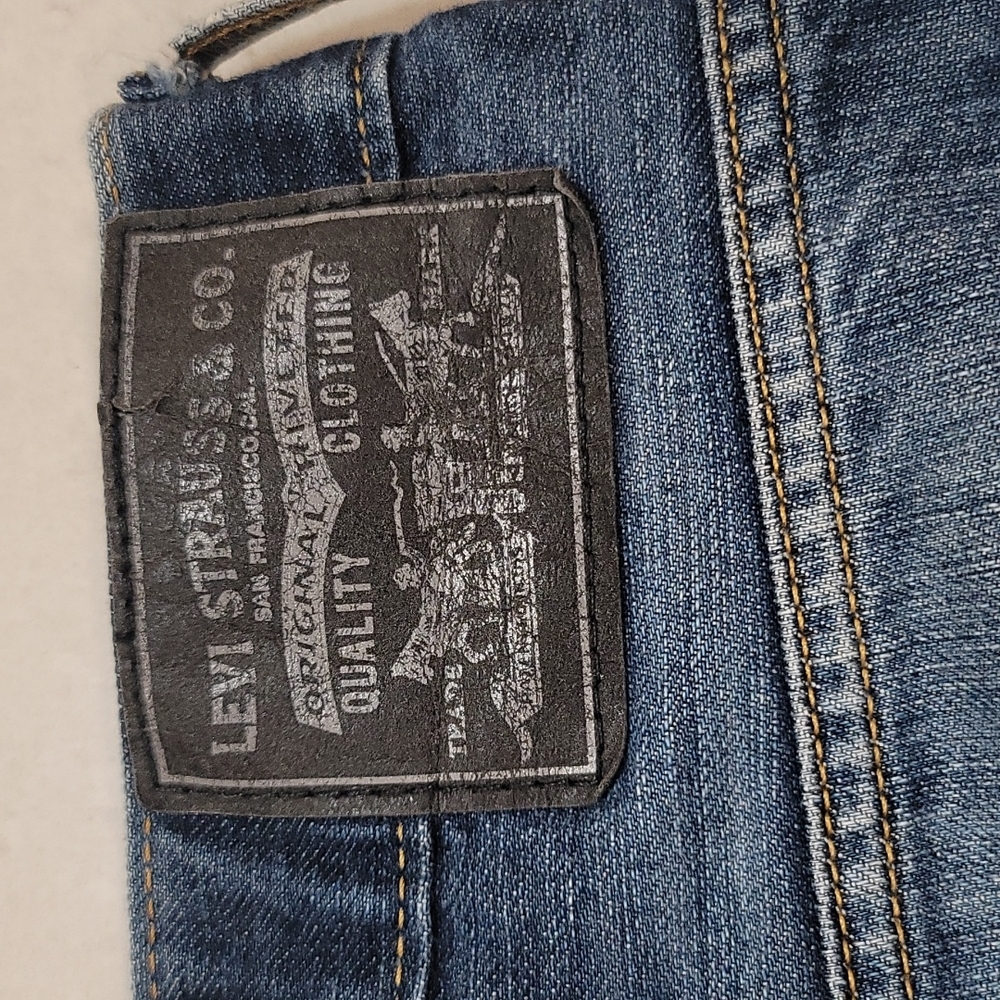 Levi 569 jeans  worn 40W 30L Faded Blue